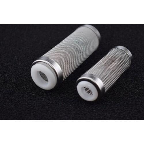 Stainless Steel Filter Inlet Sleeve Mesh Shrimp Nets Special Shrimp Cylinder Filter Inflow Inlet Protect Aquarium Accessories