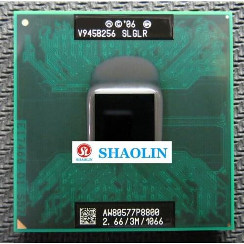 Original SHAOLIN Official Version original Free Shipping P8800 SLGLR 2.6 GHz Dual-Core Dual-Thread CPU Processor 3M 25W Socket 4