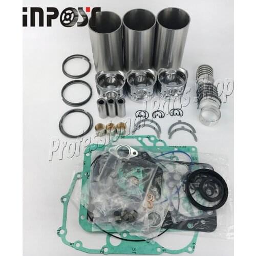 New For Kubota D722 Overhaul Rebuild Kit With Gasket Set Piston ring Repair Set