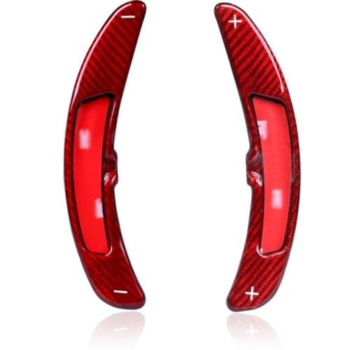 Carbon Fiber Steering Wheel Shift Paddle Shifters For Porsche Macan 718 911 997 996 Panamera Cayenne GTS 918 Spyder Boxster