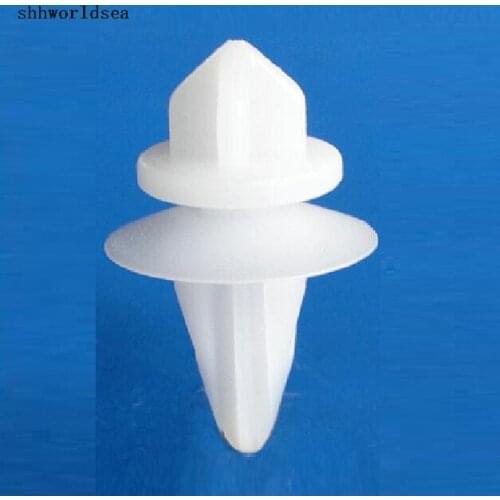 Shhworldsea auto plastic clip rocker panel retainer for mitsubishi MB 846992