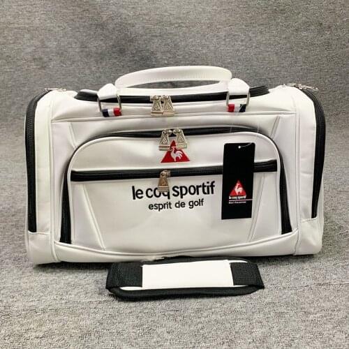 Golf Sports Outdoor Equipment Golf Bag Leisure Travel Bag Clothing Bag PU High-Quality Material Portable Shoulder Bag Unisex