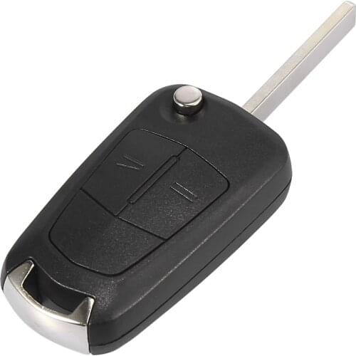 Uxcell Replacement Keyless Entry Remote Car Key Fob 433MHz 2 Buttons for Vauxhall for Opel Zafira B 2005-2013