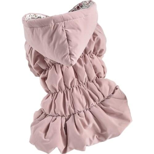 Winter Dog Dress Cute Pet Dog Clothes Warm Pet Outfits Small Dog Clothing Coat Yorkie Pomeranian Schnauzer Corgi Costume Apparel