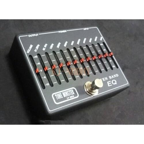 LY-ROCK Tone Monster Ten Band EQ Rock Stompbox 10-band Equalization Stomp