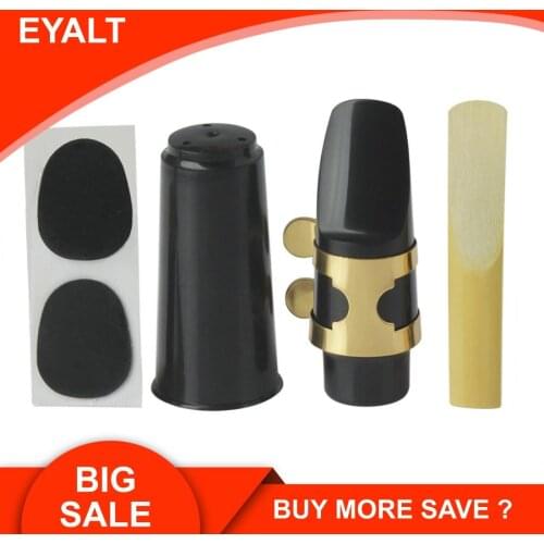 5 PCS/Set Saxophone Head Card Sentinel Tooth Pad Mouthpiece Clip Reed Musical Instrument Accessoris Sax Part