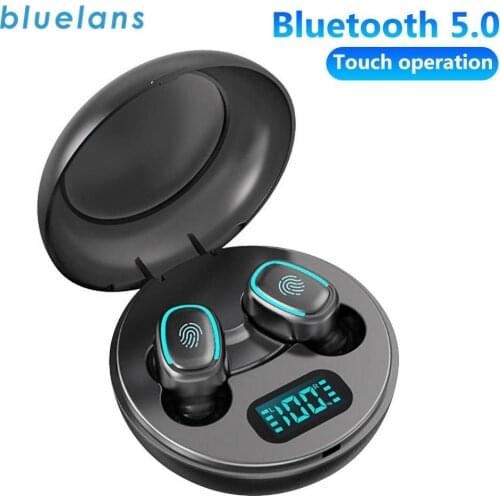 A10 Moving Coil Iron Wireless Bluetooth 5.0 Earphone TWS HIFI Mini In-ear Sports Running Headset For Xiaomi Samsung IPhone