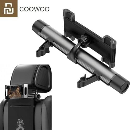 Coowoo Car Organizer Back Seat Storage Bag Car Trash Bin Metal Mobile Phone Holder Dustbin Alloy Garbage for Auto Accessories