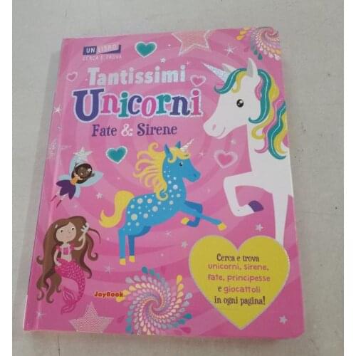 Parent Child Kids Toddler Baby Italian Book Early Education Enlightenment Cute Picture Game Hardcover Libros Book Age 3 up