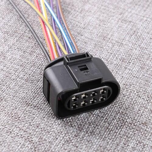 For Audi A3 A4 TT For VW Jetta Golf Passat Polo For Seat Altea For Skoda Fabia HeadLight Lamp Plug Connector Wiring 8D0973734