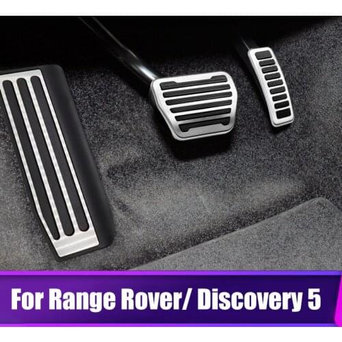 For Land Rover Discovery 5 2017-2021 Range Rover Sport / Vogue 2013-2021 Car Foot Pedal Fuel Brake Rest Pedal Cover Accessories