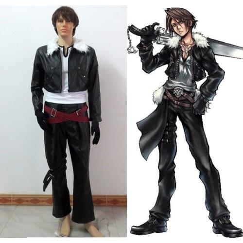 Game Anime Final Fantasy Squall Leonhart Cosplay Costume Custom-Made