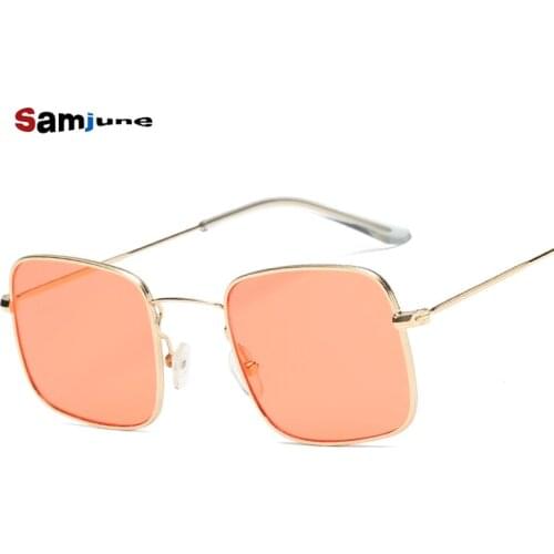 Fashion Sunglasses Women Popular Brand Designer Luxury Square Sunglasses Lady Summer Style Sun Glasses Female Rivet Shades UV400