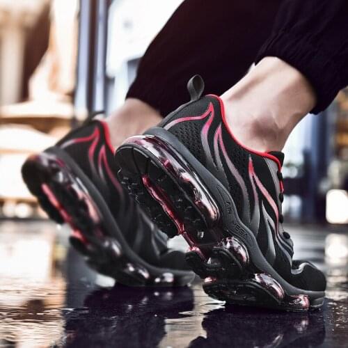 Full Palm Cushion Air Cushion Shoes Mens Summer Breathable Deodorant 2019 New Mens Wild Casual Sports Shoes