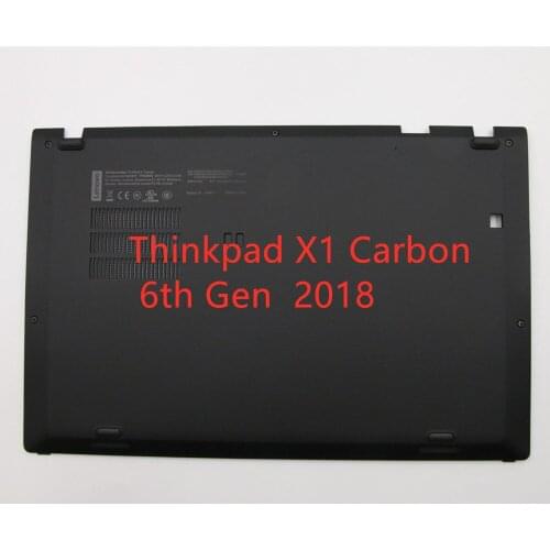 New for Thinkpad X1 Carbon 6th Gen for 2018 laptop 20KH-20KG Bottom Lower Case Back Base Cover 01YR421