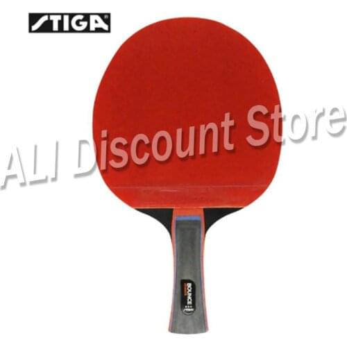 Genuine Stiga PRO BOUNCE Quality 3 stars Table Tennis Racket Ping Pong Paddle pimples in rackets Shakehands FL/CS
