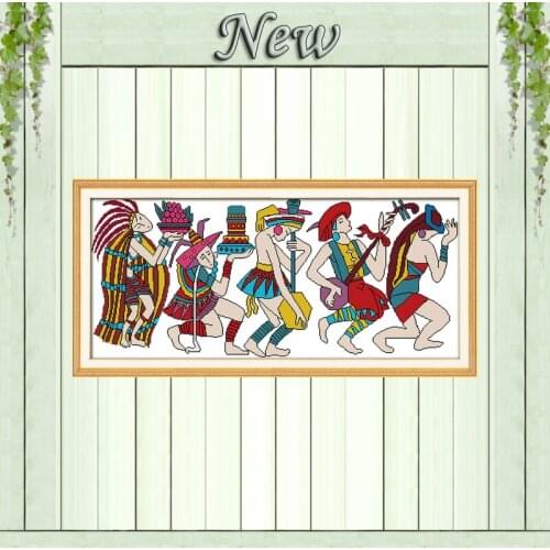 The minority diy home decor patterns counted printed on canvas DMC 14CT 11CT chinese Cross Stitch Needlework Set Embroidery kits