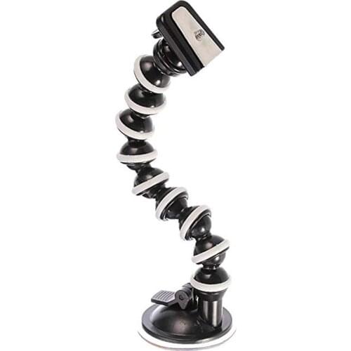 Fotga 7" Stand Suction Flexible Mount Tripod with Removable 1/4" QR Plate for Camera DV Gopro MAX Load 1KG