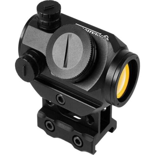 Tactical HD 1x21 Red Dot Scope Compact 8 Levels Collimator Spotting Sight With Hi-rise Mount For Hunting Rifle Airsoft