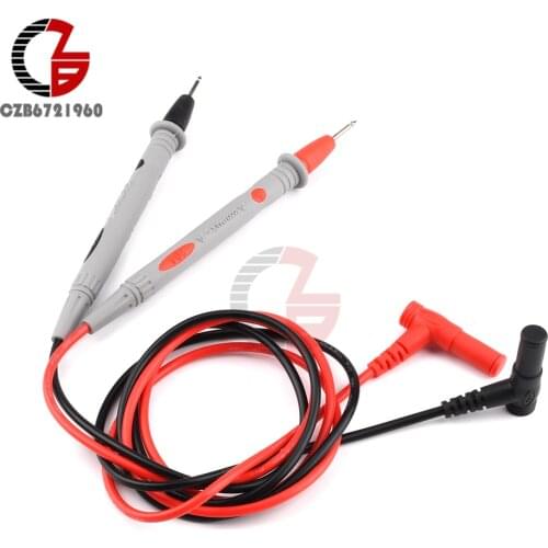 1 Pair Universal Digital Multimeter Test Pen Leads Multi Meter Tester Test Lead Cable Probe Pin Needle Wire Line 1000V 10A 20A