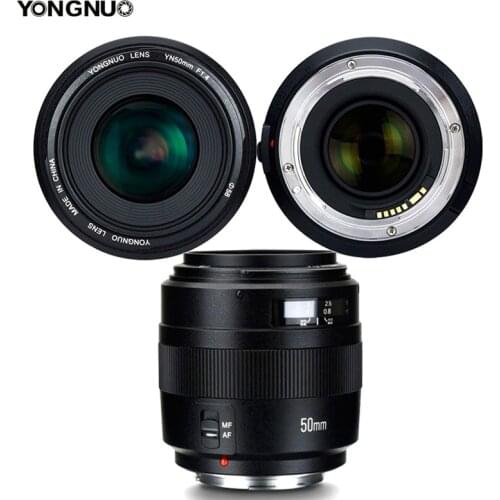 YONGNUO YN50mm F1.4 Bright Large Aperture AF MF Auto Focus 50mm Standard Prime Lens Live View Focusing for Canon DSLR Camera