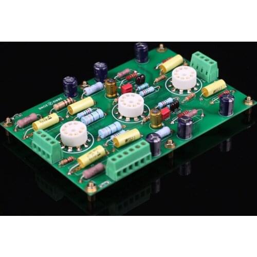 ZEROZONE Assembeld E834 RIAA MM Tube phono stage amplifier board base on EAR834 L5-34