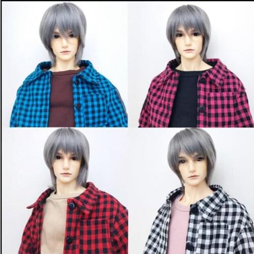 T02-X547-5 Blyth Doll clothes 1/3 1/4 bjd 1/6 dolls Accessories colorful Classic plaid shirt