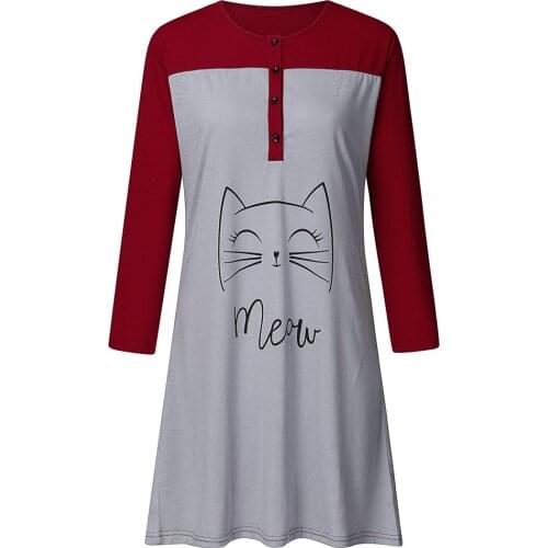 Women maternity dresses Pregnant Women Maternity Short Sleeve Cute Print Nursing Nightdress Breastfeeding Dress pregnancy dress