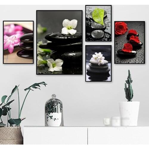 5D DIY Diamond Painting Zen Stones Diamond mosaic Cross Stitch Kit Mosaic Diamond Embroidery Full Square Drill Home Decoration