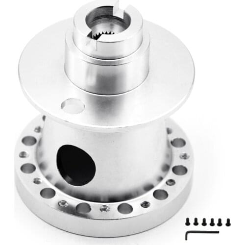 Aluminum Steering Wheel Quick Release Hub Boss Adapter Kit For Honda OH-124