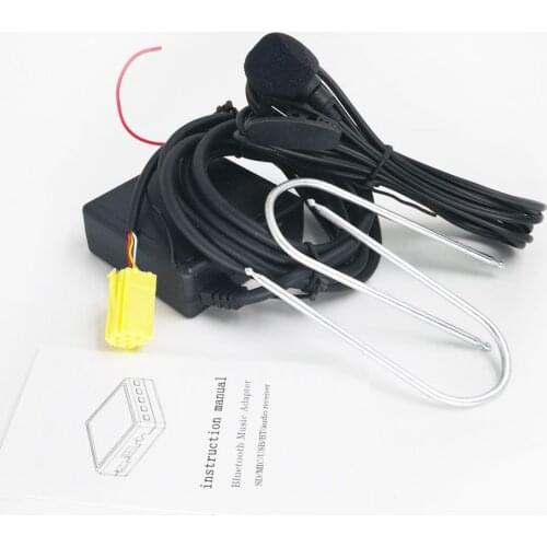 Biurlink 2020 Car Stereo AUX/USB Cellphone Calling Handsfree Cable Bluetooth 5.0 Audio Adapter for Fiat Grande Punto Alfa 159