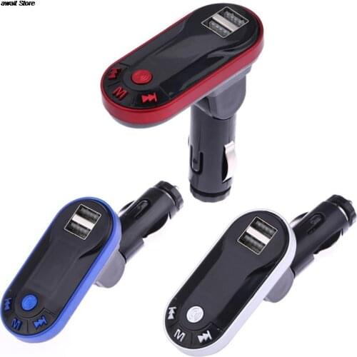 Bluetooth Wireless FM Transmitter MP3 Music Player Handsfree Car Kit USB Mobile Phone Travel Adapter Cigarette Lighter