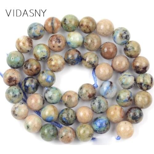 High Quality Malachite Natural Mineral Beads For Jewelry Making 6 8 10mm Round Spacer Loose Stone Beads Fit For Bracelets 15inch