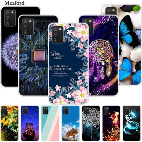 For Samsung A02S Case Luxury Bumper Silicone TPU Soft Cover Phone Case For Galaxy A02S M02S F02S Shockproof Shell Coque Funda