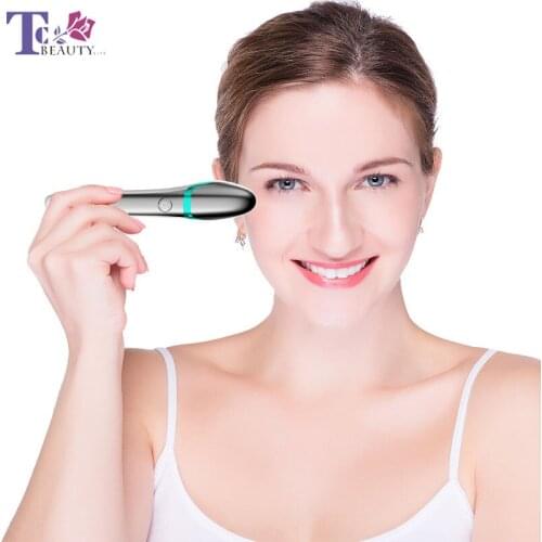 Electric Eye Massager Mini Eyes Wrinkle Dark Circles Removal Pen Anti Aging Massager Vibration Handheld Face Lifting Tool