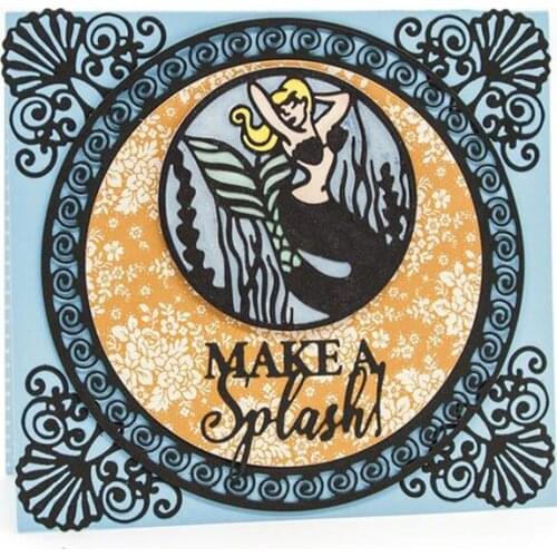 Julyarts Make A Splash Metal Word Dies Cutting New 2019 Stencils For Scrapbooking Cutting Die For Card Making Craft Dies