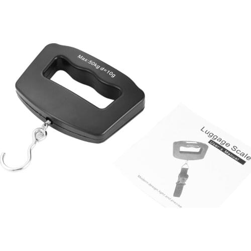 2017 Newest Pocket 50kg/10g LCD Digital Fishing Hanging Electronic Scale Hook Weight Luggage Wholesale