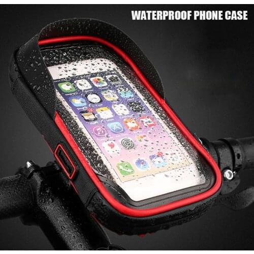 New Bike Mobile Phone Bag Dust-proof waterproof Case Holder Mtb Front Bag Mobile Phone Case for Outdoor Riding