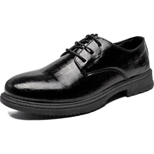 Casual Shoes Breathable Trend Youth Business Formal Wear Mens Leather Shoes