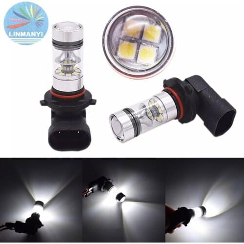 H8 H11 LED Bulbs HB4 9006 HB3 9005 Fog Lights Driving 3030SMD Tail Lamp Car Light parking 1250LM 12V - 24V Auto 6000K White