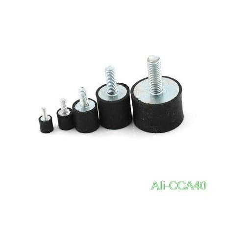 M3 M4 M5 M6 M8 Rubber Shock Absorber Anti Vibration Isolator Mounts Bobbins Tool Parts