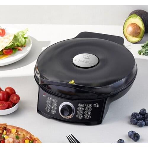 Knob to adjust the temperature and deepen the heating on both sides of the household small electric baking pan J03