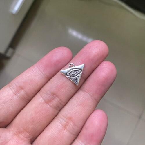 30pcs Eye Connector, Charms For Women Jewelry DIY Necklace Bracelet Key Chain Aesthetic Accessories Jewelry Making Supplies