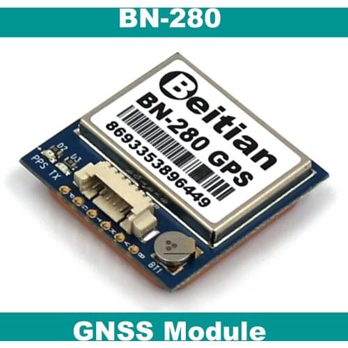 UART TTL level GPS GLONASS Dual GNSS module GPS module with antenna FLASH BN-280