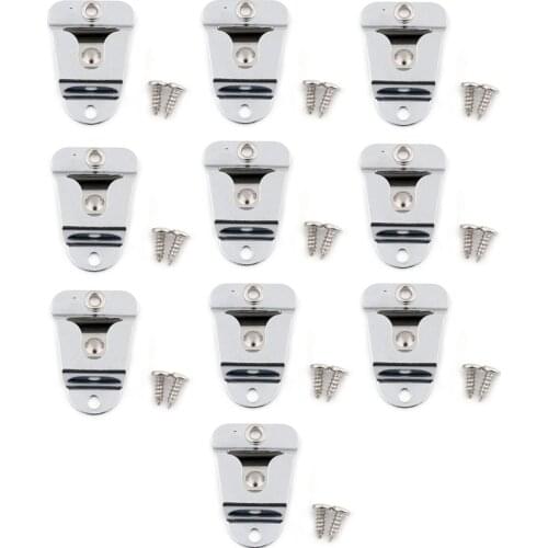 10pcs Handheld Mic Holder Microphone Speaker Hang Up Clip for Motorola CB CM300 GTX800 Kenwood HLN9073 GM360 GM3688 GM3188 Radio