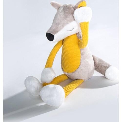 30cm The Fox Plush Dolls Stuffed Animals Cartoon Plush Education Toys For Babys Christmas Birthday Gift