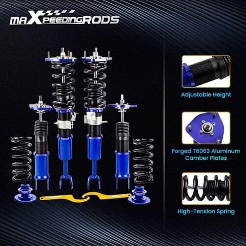 Coilovers Shock Absorber for Nissan Fairlady Z 350Z Z33 03-07 Adjustable Height Coil Spring