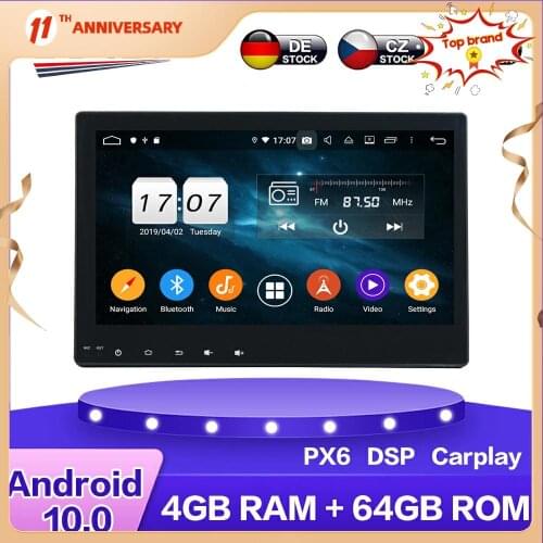 For Toyota Hilux 2016 + Android Car Multimedia Radio DVD Player px6 64G Auto GPS Navigation Stereo Carplay DSP WIFI BT Headunit