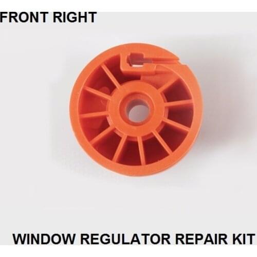 CAR ROLLER FOR CITROEN C3 PLURIEL WINDOW REGULATOR REPAIR KIT 2/3 - DOOR FRONT RIGHT 2003-2010