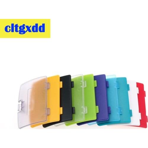 Cltgxdd 2pcs For Nintendo Game boy Color GBC Battery Cover Pack Back Door Shell Replacement